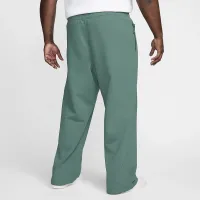Nike Solo Swoosh чоловічі Open-Hem Fleece Pants колір зелений