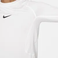 Nike Pro Big детские (для мальчиков) Dri-FIT Long-Sleeve Top цвет белый