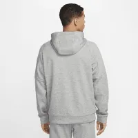 Nike Therma мужские Therma-FIT Full-Zip Fitness Top цвет серый