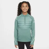 Liverpool FC Academy Winter Warrior Big дитячі Nike Therma-FIT Soccer Drill Top колір зелений