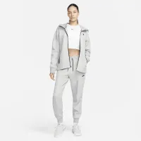 Nike Sportswear Tech Fleece Windrunner жіноча Full-Zip Толстовка з капюшоном колір сірий
