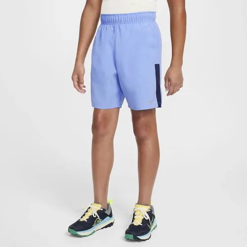 Nike Dri-FIT Challenger Big дитячі (для хлопчиків) тренувальні шорти блакитний