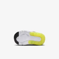 Nike Air Max 270 Baby/Toddler Shoe Yellow