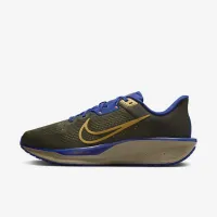 Nike Quest 6 мужские Road Running Кроссовки цвет зеленый