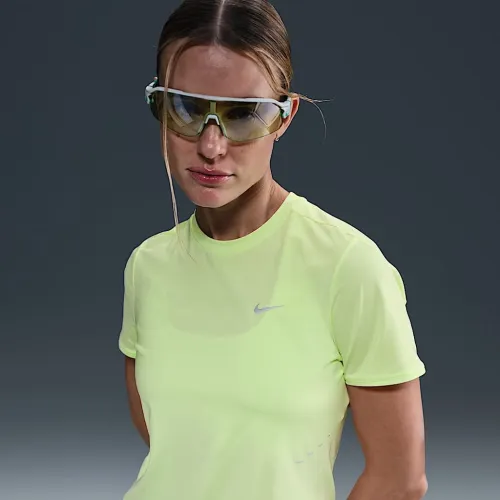 Nike Swift жіноча Dri-FIT Short-Sleeve Running Top Yellow