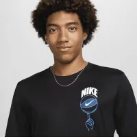 Nike мужские Dri-FIT баскетбольные футболка цвет черный
