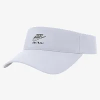 Nike Ace Softball Swoosh Visor колір білий