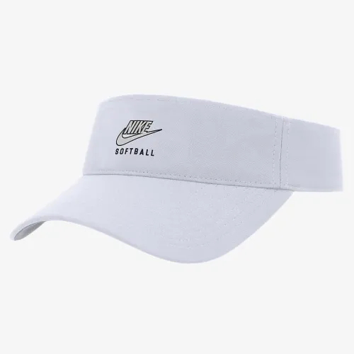 Nike Ace Softball Swoosh Visor колір білий