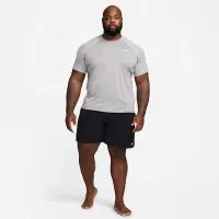 Nike Swim мужские Short-Sleeve Hydroguard (Extended Size) цвет серый