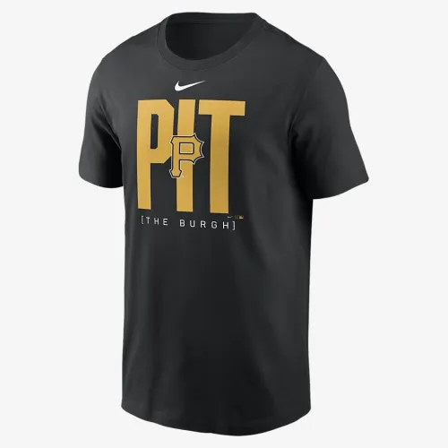 Pittsburgh Pirates Team Scoreboard чоловічі Nike MLB футболка колір чорний