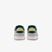 Nike Dunk Low Little детские Кроссовки цвет зеленый
