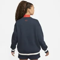Nike Sportswear Phoenix Fleece Heritage женская оверсайз Crew-Neck свитшот синий