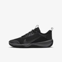 Nike Omni Multi-Court Big дитячі Indoor Court Кросівки колір чорний