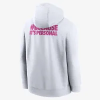 Nike Club мужские баскетбольные Pullover Толстовка с капюшоном цвет белый