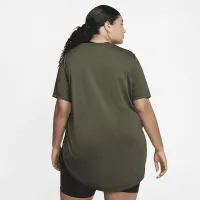Nike Sportswear Essential женская Tunic (большие размеры) цвет зеленый