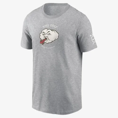Nike мужские Dri-FIT для гольфа футболка цвет серый
