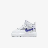 Nike Force 1 Mid EasyOn Baby/Toddler Кросівки колір сірий