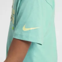 Nike Little детские Izzy Graphic футболка цвет зеленый