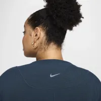 Nike One Relaxed жіноча Dri-FIT Short-Sleeve Top (великі розміри) блакитний