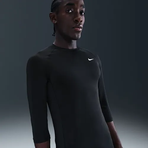 Nike чоловічі Dri-FIT 3/4-Sleeve Baseball Top колір чорний