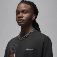 Nike Jordan Flight Heritage мужские футболка цвет черный