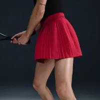 NikeCourt Advantage женская Dri-FIT Pleated Tennis юбка цвет красный