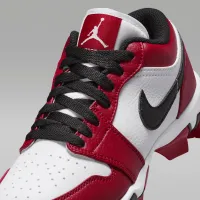 Nike Jordan 1 Low Little/Big детские Cleats цвет белый