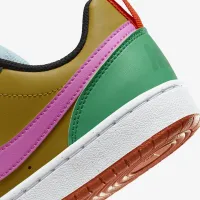 Nike Court Borough Low Recraft Big детские Кроссовки цвет черный