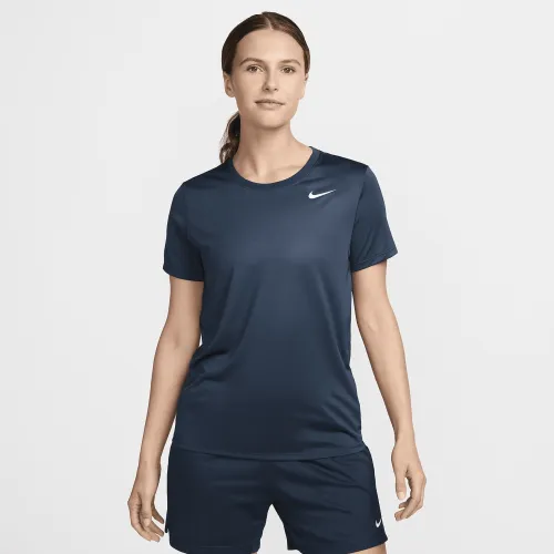 Nike Dri-FIT женская футболка синий