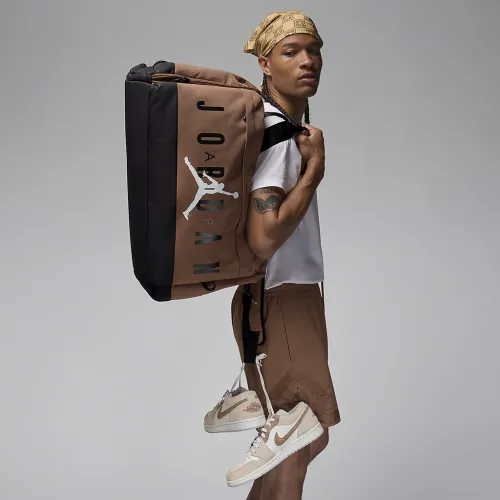 Nike Jordan Velocity Duffle сумка (62.5L) колір коричневий