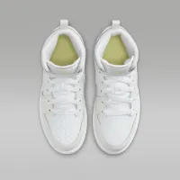 Nike Jordan 1 Mid Little дитячі Кросівки колір білий