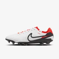 Nike Tiempo Legend 10 Pro Firm-Ground Low-Top Soccer Cleats цвет белый