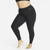 Nike Zenvy женская Gentle-Support С высокой Талией Full-Length лосины (большие размеры) цвет черный