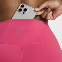 Nike One женская С высокой Талией 7/8 лосины с карманамиPink