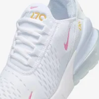 Nike Air Max 270 Big детские Кроссовки цвет белый