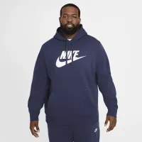 Nike Sportswear Club Fleece чоловічі Graphic Pullover Толстовка з капюшоном блакитний