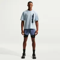 Nike мужские Short-Sleeve Running футболка синий