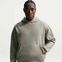 Nike Standard Issue мужские Therma-FIT Brushed баскетбольные Pullover Толстовка с капюшоном цвет серый