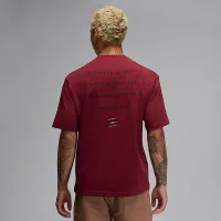 Nike Jordan чоловічі Crew-Neck футболка колір червоний