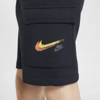 Nike Sportswear Standard Issue Big детские (для мальчиков) Fleece шорты цвет черный