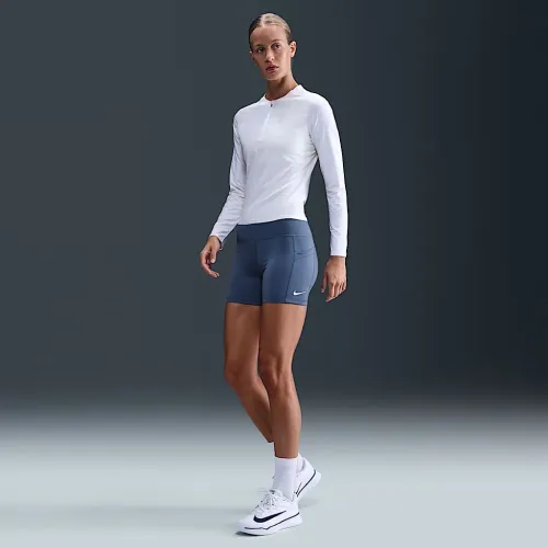 NikeCourt женская Dri-FIT Tennis шорты с карманамисиний