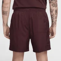 Nike Club чоловічі Woven Flow шорти колір червоний
