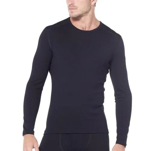 Футболка Icebreaker Merino 260 Tech Long Sleeve Crewe Thermal Top 1043710011 - Чорна
