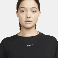Nike Sportswear Essential жіноча оверсайз футболка колір чорний