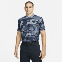 Nike Dri-FIT Victory+ чоловічі Camo для гольфу Polo блакитний