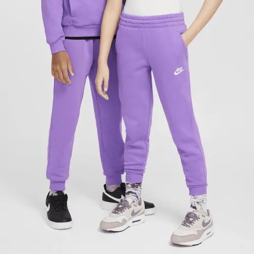 Nike Sportswear Club Fleece Big детские Joggers цвет фиолетовый