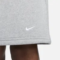 Nike Solo Swoosh Fleece шорты цвет серый
