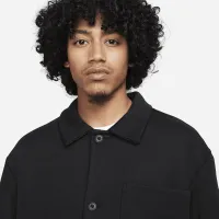 Nike Sportswear Tech Fleece Reimagined мужские оверсайз Shacket цвет черный