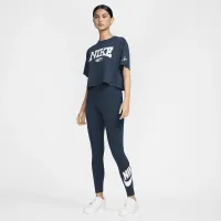 Nike Sportswear Classics жіноча З високою талією Graphic лосіни блакитний