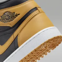 Nike Air Jordan I High G мужские для гольфа Кроссовки Yellow